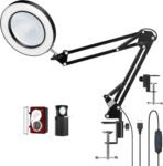 🔍 Best 10X Magnifier Desk Lamps (with Clamp & LED)