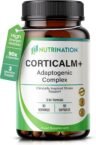 6-in-1 Cortisol Reducing Supplement for Stress Relief, Mood Support & Better Sleep – Ashwagandha, Magnesium, L-Theanine, Rhodiola & More