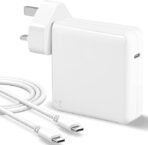 COOYA 96W USB C Charger, for MacBook Pro 16, 15, 14, 13 inch 2024, 2023, 2022, 2021, M3 M2 M1, for MacBook Air, Compatible with all USB-C laptop, iPad, Equipped with 6.6ft 5A cable.