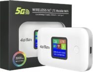 4G/5G LTE WiFi Router,Portable 4G/5G Wifi Travel Router with SIM Card Slot,150Mbps Speed Internet Up to 10 Users