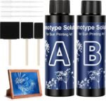 Cyanotype Kit, Cyanotype Sensitizer Set for Sun Printing, Cyanotype Sensitizer Set for Sun Printing, Ideal Blue Prints Sensitizer for Beginners & Artists Brand: Vutlace